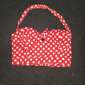 Bebe Medium Polkadot Bustier